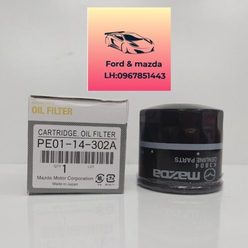 lọc dầu nhớt mazda 2 2015-2016-2107-2018-2019-fe0114302a