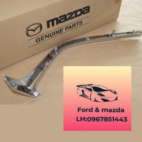 nẹp mạ ca lăng mazda 3 2017-2018-2019-B63B507J1A-B63B507K1A-nẹp mạ cản trước mazda 3-nẹp mạ ba đờ sốc trước mazda3
