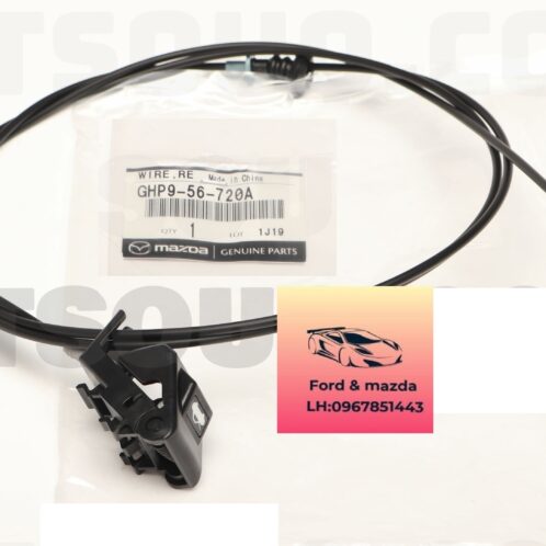cáp mở khóa ca pô mazda 6 2014-2015-2016-2017-2018-2019-cáp giật ca pô mazda 6- GHP956720A.