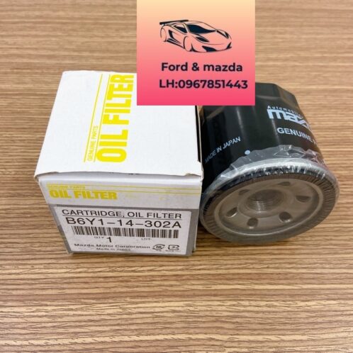 lọc dầu mazda 6 2015-2016-2017-2018-2019-B6Y114302A-pe0114302a-lọc nhớt mazda 6