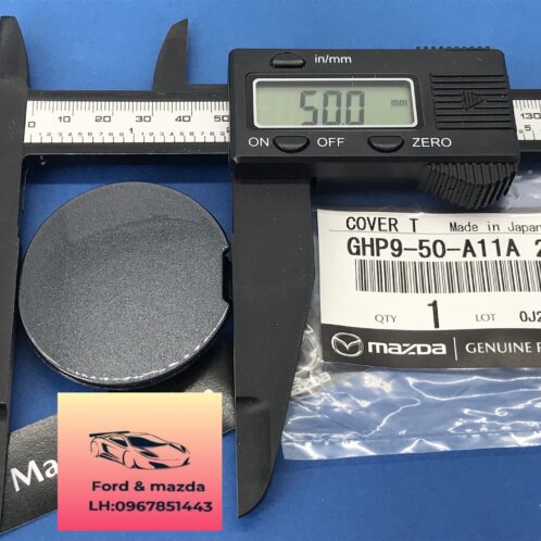 nắp chụp móc kéo xe cản trước mazda 6 2013-2014-2105-2016-ốp chụp móc kéo xe ba đờ sốc trước mazda 6- GHP950A11A27