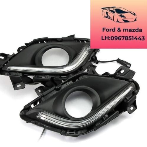 ốp đèn gầm mazda 6 2015-2016-2017-2018-2019-ốp đèn sương mù mazda 6-CUARON ĐÈN CẢN TRƯỚC mazda 6-dưỡng đèn cản trước mazda 6-GHR450C11A-GHR450C21A