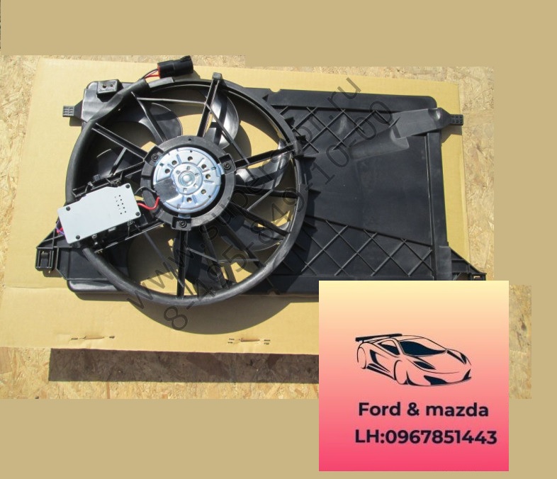 quạt két nước mazda 3 2004-2005-2006-2007-2008-2009-cụm quạt két nước mazda 3 Z60215025G quạt két nước mazda 3 2004-2005-2006-2007-2008-2009-cụm quạt két nước mazda 3 Z60215025G