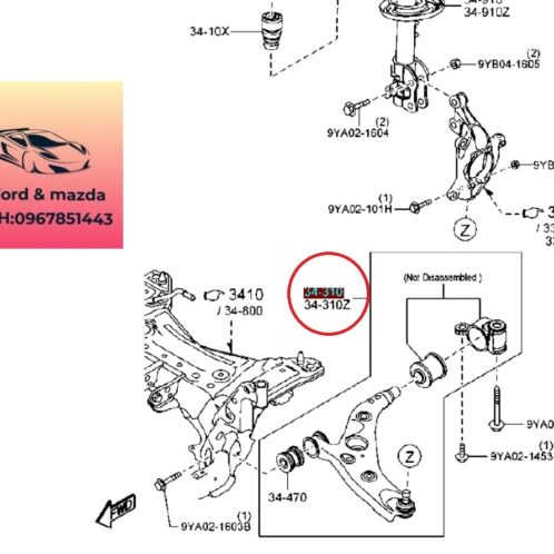 Càng a mazda cx5 2013-2014-2015-2016-2017-2018-càng cua mazda cx5-KD5334300C-KD5334300D-KD5334300E-KD5334300A-KA0D34300,,