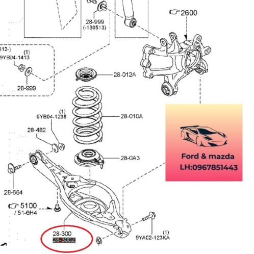 bát đỡ lò xò mazda cx5 2013-2022 bát đỡ lò xò mazda cx5 2013-2014-2015-2016-2017-2018-2019-2020-2021-2022-giá đỡ lò xò mazda cx5-càng chữ i sau mazda cx5 KD3528300-KD3528350 (1)