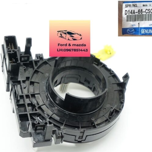 Cáp còi dưới vô lăng mazda 2 2015-2022 Cáp còi dưới vô lăng mazda 2 2015-2016-2017-2018-2019-2020-2021-2022-cót còi mazda 2-cuộn điện dưới túi khí mazda 2-D14A66CS0A