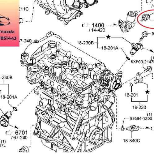 Cảm biến áp suất dầu hộp số mazda 6 2015-2019 Cảm biến áp suất dầu hộp số mazda 6 2015-2016-2017-2018-2019-cảm biến áp suất nhớt mazda 6-công tắc áp suất nhớt mazda 6-PE0118501