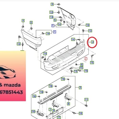 Cản sau ford everest 2005-2006-2007-2008-2009-2010-2011-2012-2013-2014-ba đờ sốc sau ford everest-UP2150220G92