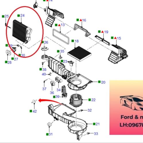 Dàn lạnh ford ranger mazda bt50 2012-2022 Dàn lạnh ford ranger mazda bt50 2012-2013-2014-2015-2016-2017-2018-2019-2020-2021-2022-dàn lạnh điều hòa ford ranger mazda bt50-UC9P61210-EB3B19D710BA-EB3B19D710BB-EB3B19D710BD-EB3B19D710BE