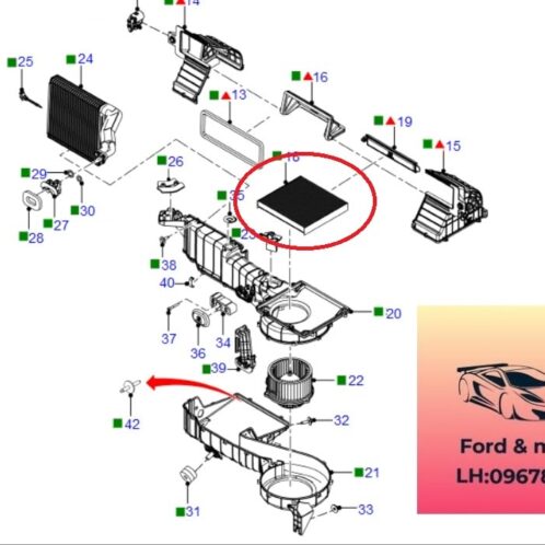 Lọc gió điều hòa ford ranger mazda bt50 2012-2022 Lọc gió điều hòa ford ranger mazda bt50 2012-2013-2014-2015-2016-2017-2018-2019-2020-2021-2022-lọc gió điều hộp điều hòa ranger mazda bt50-AB3919N619BA-HB3B19N619AA