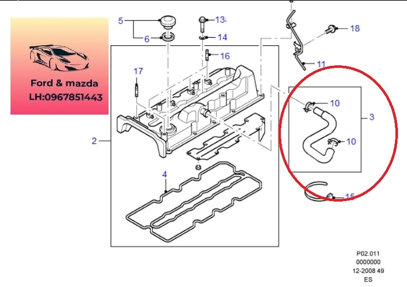 Ống cao su vào nắp dàn cò ford ranger everest 2008-2009-2010-2011-2012-2013-2014-tuy ô vào nắp dàn cò ranger everest-tuy ô vào nắp dàn cò hộp số ranger everest-WE011025XC (1) Ống cao su vào nắp dàn cò ford ranger everest 2008-2009-2010-2011-2012-2013-2014-tuy ô vào nắp dàn cò ranger everest-tuy ô vào nắp dàn cò hộp số ranger everest-WE011025XC