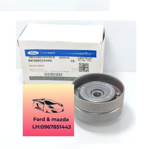 Bi tỳ dây curoa tổng ford ranger 2012-2013-2014-2015-2016-2017-2018-2019-2020-2021-2022-tì trung gian dây belt ranger mazda bt50-tỳ tổng ranger mazda bt50-BK3Q6C344AC