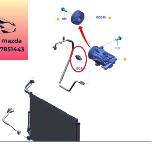 Cảm biến áp suất ga điều hòa ford ecosport 2018-2022 1.0 Cảm biến áp suất ga điều hòa ford ecosport 2018-2019-2020-2021-2022-1.0-cảm biến áp suất ga lốc điều hòa ford ecosport 1.0 HG1A19D594AA-BT4319D594AA