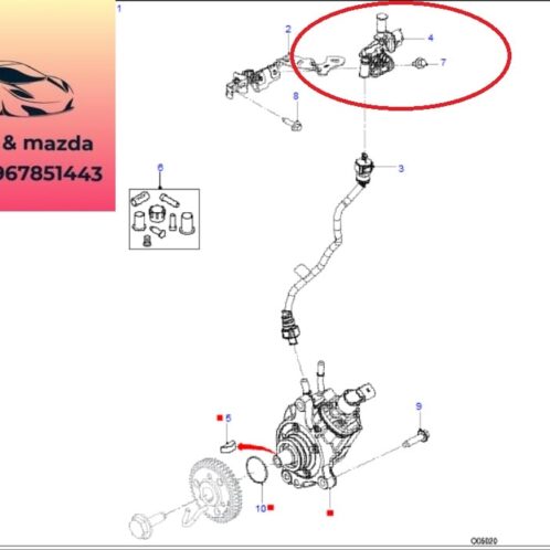 Cảm biến áp suất nhiên liệu ford ranger everest 2018-2022 2.0 Cảm biến áp suất nhiên liệu ford ranger everest 2018-2019-2020-2021-2022-cảm biến bơm cao áp ford ranger everest bitubo 2.0 cảm biến nhiên liệu bơm cao áp ranger everest 2.0 JB3Q9G756AA-JB3Q9G756AC