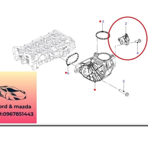 Cảm biến gió cổ hút ford ranger everest 2018-2019-2020-2021-2022-cảm biến gió MAP động cơ ranger everest 2.0 cảm biến gió vào động cơ ranger everest 2.0-JB3A9F479AA-JB3A9F479AB