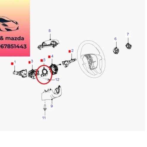 Cảm biến góc lái ford ranger mazda bt50 2012-2013-2014-2015-2016-2017-2018-2019-2020-2021-2022-cảm biến góc lái dưới vô lăng ford ranger-cảm biến góc lái cáp còi ford ranger mazda bt50-AB393F818AACảm biến góc lái ford ranger mazda bt50 2012-2013-2014-2015-2016-2017-2018-2019-2020-2021-2022-cảm biến góc lái dưới vô lăng ford ranger-cảm biến góc lái cáp còi ford ranger mazda bt50-AB393F818AA
