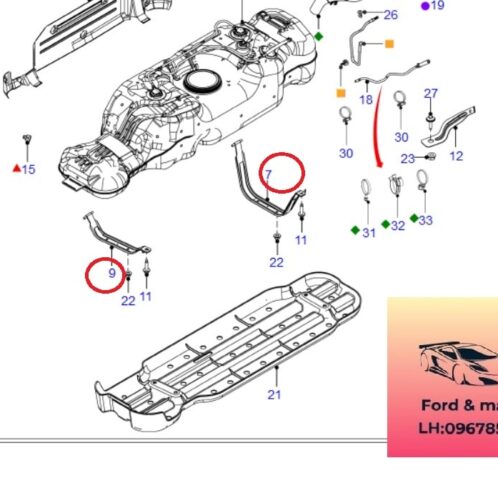 Đai treo bình dầu ford ranger mazda bt50 2012-2022 Đai treo bình dầu ford ranger mazda bt50 2012-2022(giá bắt bình nhiên liệu ranger mazda bt50-AB319092AC-AB319054AD)