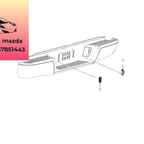 Đèn soi biển số cản sau ford ranger mazda bt50 2012-2022 Đèn soi biển số cản sau ford ranger mazda bt50 2012-2013-2014-2015-2016-2017-2018-2019-2020-2021-2022-đèn chiếu biển số ba đờ sốc sau ford ranger mazda bt50- 6M2A13550AC