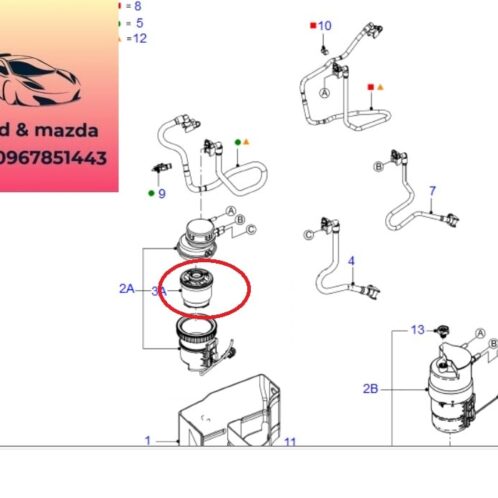 Lọc dầu ford ranger mazda bt50 2012-2022 Lọc dầu ford ranger mazda bt50 2012-2013-2014-2015-2016-2017-2018-2019-2020-2021-2022-lọc nhiên liệu ranger mazda bt50-lọc dầu bơm tay ranger mazda bt50-AB399176AC