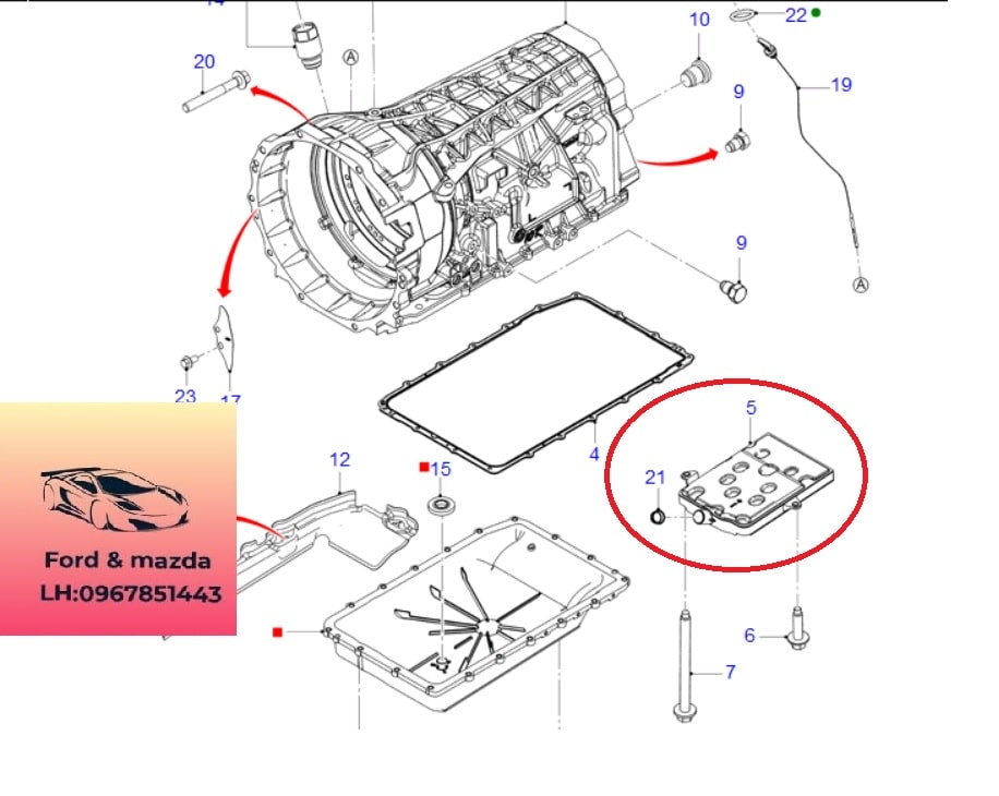 Lọc dầu hộp số tự động ford ranger everest 2018-2019-2020-2021-2022-lọc nhớt hộp số tự động ford ranger everest 2.0 HL3P7G186CA (2) Lọc dầu hộp số tự động ford ranger everest 2018-2019-2020-2021-2022-lọc nhớt hộp số tự động ford ranger everest 2.0 HL3P7G186CA