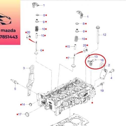 Van thông hơi mặt máy ford ranger everest 2018-2019-2020-2021-2022-van thông hơi mặt quy lát ford ranger wildtrack everest 2.0 -van thông hơi lốc máy ranger everest 2,0-GK2Q8W004AA