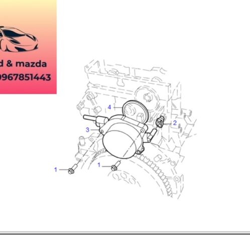 Bơm Chân không ford transit 2021-2024 Bơm Chân không ford transit 2021-2022-2023-2024-Bơm Chân không trợ lực phanh ford transit BK3Q2A451FD