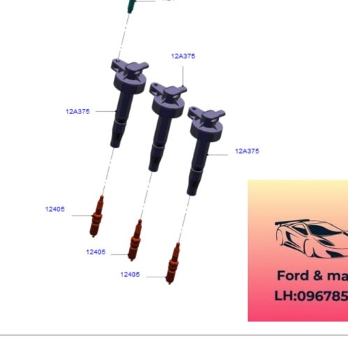 Bugi ford ecosport 2018-2019-2020-2021-2022 buri ford ecosport 1.5 bugi máy ford ecosport 1.5 GN1G12405BA-GN1G12405BB
