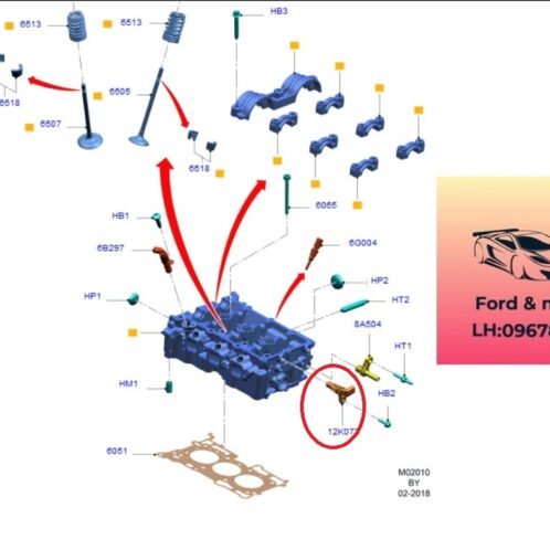 Cảm biến trục cam ford ecosport 2018-2019-2020-2021-2022 cảm biến cam ford ecosport 1.5 cảm biến vị trí trục cam ford ecosport 1.5 GN1A12K073AA