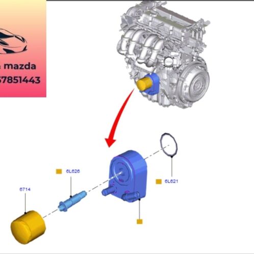 Két làm mát dầu máy ford ecosport 2014-2018 Két làm mát dầu máy ford ecosport 2014-2015-2016-2017-2018-két sinh hàn ford ecosport-két làm mát dầu động cơ ford ecosport-két sinh hàn động cơ ecosport-7S7G6B856BA