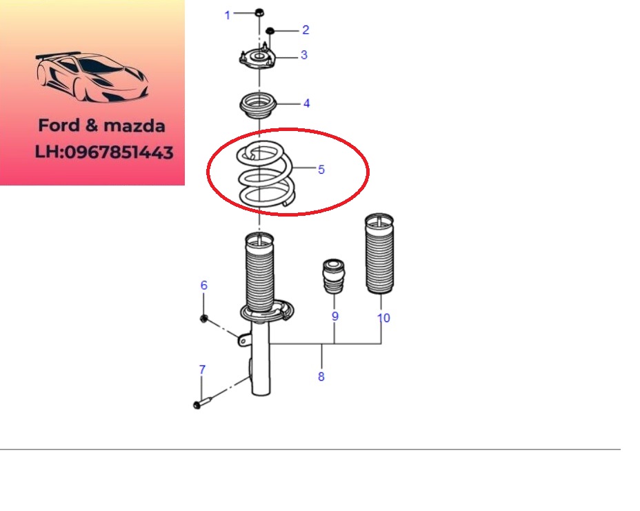 Lò xò Giảm sóc trước ford transit 2008-2009-2010-2011-2012-2013-2014-2015-2016-2017-2018-2019-2020-2021-2022-Lò xò thụt trước ford transit lò xo nhún trước transit 7C195310BB-7C195310BC (2) Lò xò Giảm sóc trước ford transit 2008-2009-2010-2011-2012-2013-2014-2015-2016-2017-2018-2019-2020-2021-2022-Lò xò thụt trước ford transit lò xo nhún trước transit 7C195310BB-7C195310BC