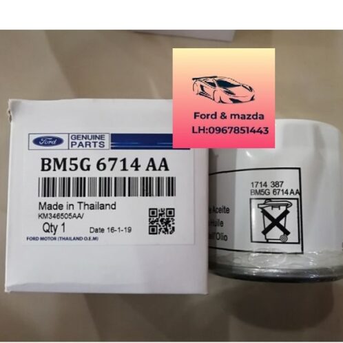 Lọc dầu ford ecosport 2018-2019-2020-2021-2022-lọc nhớt ford ecosport 1.5 lọc dầu máy ford ecosport 1.5 BM5G6714CA
