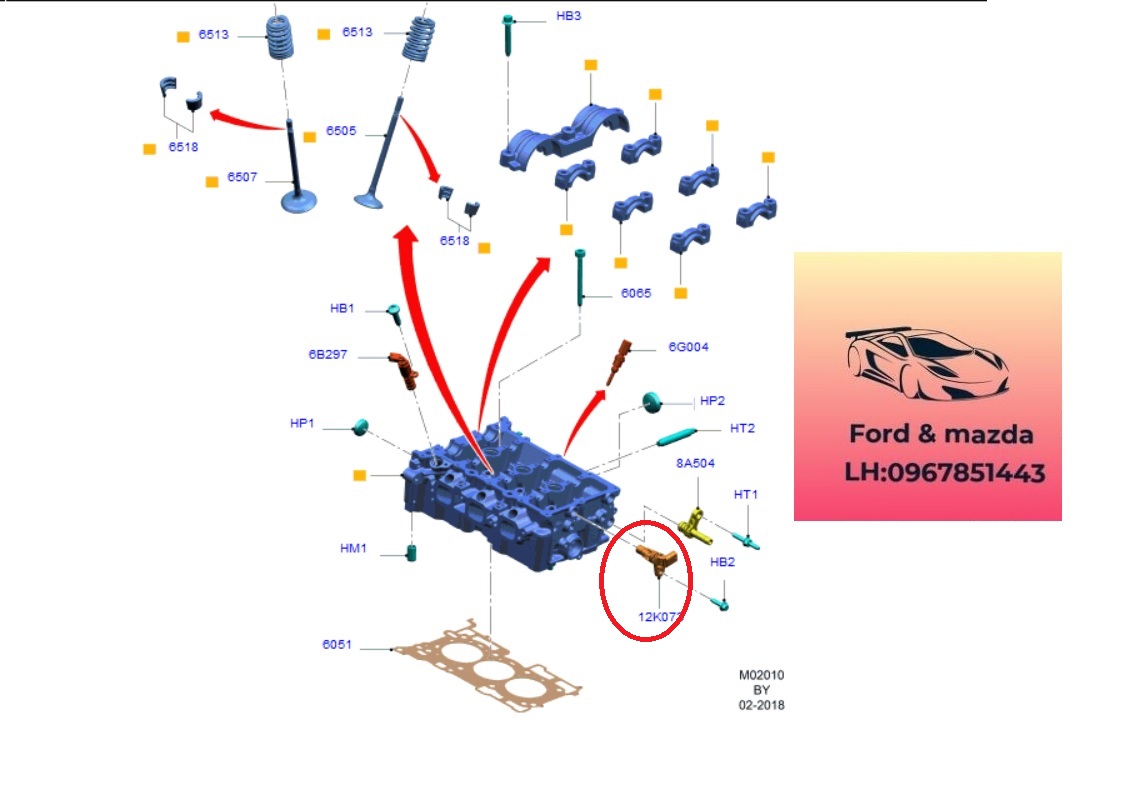 Mặt máy ford ecosport 2018-2019-2020-2021-2022 mặt quy lát ford ecosport 1.5 HN196C032AA-HN196C032AB (2) Mặt máy ford ecosport 2018-2019-2020-2021-2022 mặt quy lát ford ecosport 1.5 HN196C032AA-HN196C032AB