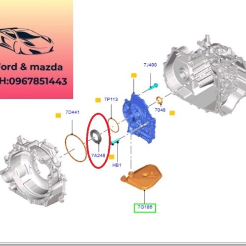 PHớt Bơm dầu hộp số ford ecosport 2018-2022 PHớt Bơm dầu hộp số ford ecosport 2018-2019-2020-2021-2022 phớt bơm dầu hộp số tự động ford ecosport phớt bơm nhớt hộp số ford ecosport FD8P7A248AA