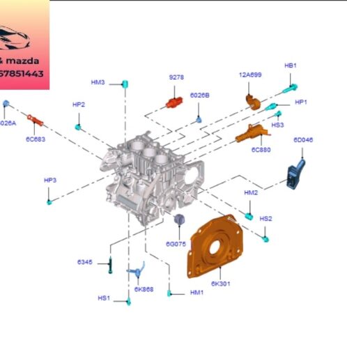 Phớt đuôi trục cơ ford ecosport 2018-2019-2020-2021-2022-phớt đuôi cốt máy ford ecosport-phớt đuôi động cơ ford ecosport- CM5G6K301EB