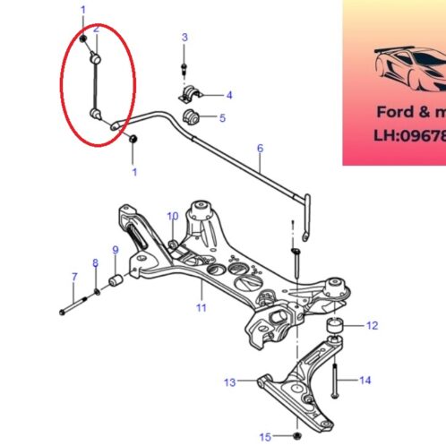 Rô tuyn cân bằng ford transit 2008-2022 Rô tuyn cân bằng ford transit 2008-2009-2010-2011-2012-2013-2014-2015-2016-2017-2018-2019-2020-2021-2022-Thanh cân bằng trước ford transit 7C193B438AA