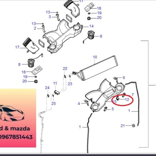 Trở quạt dàn lạnh sau ford transit 2008-2022 Trở quạt dàn lạnh sau ford transit 2008-2009-2010-2011-2012-2013-2014-2015-2016-2017-2018-2019-2020-2021-2022-Trở quạt hộp dàn lạnh điều hòa sau ford transit rơ le trở quạt dàn lạnh sau transit DC1918B647AA