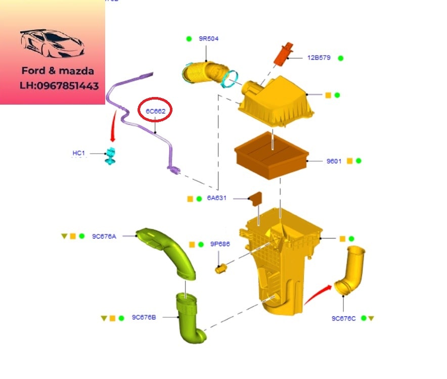Tuy ô nhựa vào Hộp lọc gió ford ecosport 2014-2015-2016-2017-2018-ống tuy ô vào bầu e ford ecosport-ống gió vào hộp lọc gió ford ecosport- CN1E6C662AC (2) Tuy ô nhựa vào Hộp lọc gió ford ecosport 2014-2015-2016-2017-2018-ống tuy ô vào bầu e ford ecosport-ống gió vào hộp lọc gió ford ecosport- CN1E6C662AC
