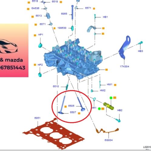 Xupap mặt máy ford ecosport 2018-2019-2020-2021-2022 1.0 xupap mặt quy lát ford ecosport 1.0 xupap động cơ ecosport 1.0 CM5G6507C8B-CM5G6505F8A