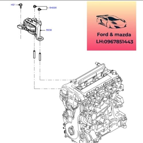 Cao su chân máy ford focus 2005-2012 Cao su chân máy ford focus 2005-2006-2007-2008-2009-2010-2011-2012 Chân đầu máy ford focus chân máy phải ford focus chân đầu động cơ focus 3M516F012AF-7M516F012YA-3M516F012PF