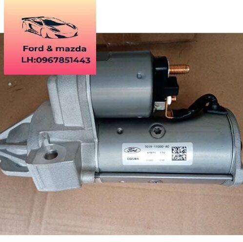 Chuột đề Máy đề ford transit 2008-2009-2010-2011-2012-2013-2014-2015-2016-2017-2018-2019-2020-2021-2022-rơ le Máy đề khởi động ford transit chuột đề ford transit 7C1911000AB (2)