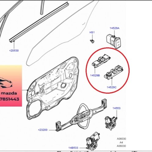 Công tắc lên xuống kính ford focus 2005-2006-2007-2008-2009-2010-2011-2012 Công tắc lên xuống kính tổng focus công tắc điều khiển lên xuống kính focus 3M5T14A132AE-4M5T14529AA