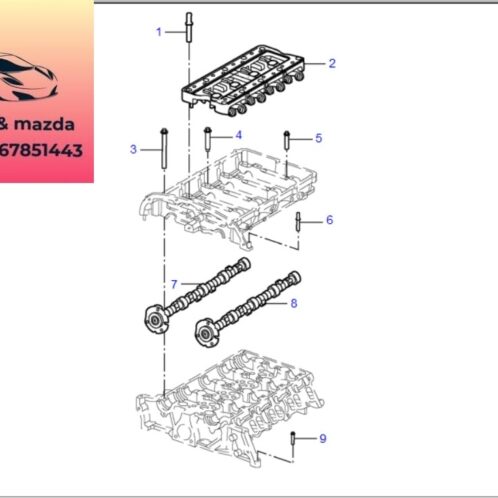 Dàn cò ford transit 2008-2022 Dàn cò ford transit 2008-2009-2010-2011-2012-2013-2014-2015-2016-2017-2018-2019-2020-2021-2022-Giàn cò động cơ ford transit 6C1Q6K551BA (1)
