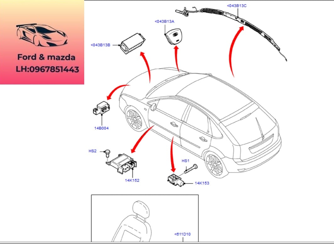 Hộp điều khiển túi khí ford focus 2005-2006-2007-2008-2009-2010-2011-2012-Hộp điều khiển nổ túi khí ford focus 4M5T14B056BF-4M5T14B056BJ (2) Hộp điều khiển túi khí ford focus 2005-2006-2007-2008-2009-2010-2011-2012-Hộp điều khiển nổ túi khí ford focus 4M5T14B056BF-4M5T14B056BJ