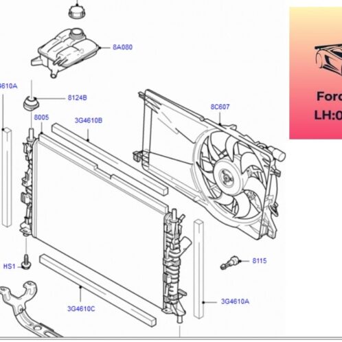 Nắp Bình nước phụ ford focus 2005-2012 Nắp Bình nước phụ ford focus 2005-2006-2007-2008-2009-2010-2011-2012 nắp vặn Bình nước phụ động cơ ford focus 3M5H8100AD