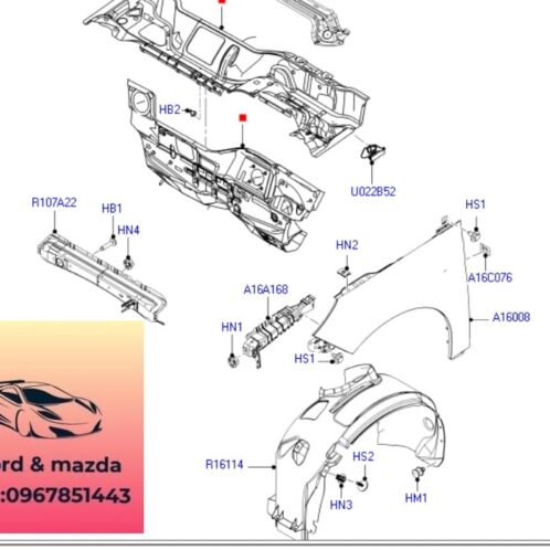 Tai xe ford focus 2012-2015 Tai xe ford focus 2012-2013-2014-2015-vè tai xe bánh trước ford focus vè tai xe trước ford focus PBM51A16008AE-PBM51A16009AE