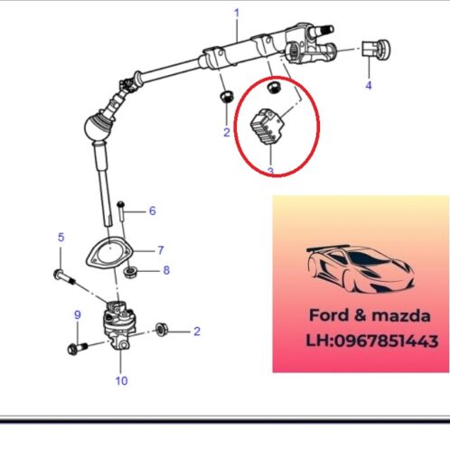 Tiếp điểm ổ khóa ford transit 2008-2022 Tiếp điểm ổ khóa ford transit 2008-2009-2010-2011-2012-2013-2014-2015-2016-2017-2018-2019-2020-2021-2022 Tiếp điểm ổ khóa đề vô lăng ford transit 98AB11572BG-AA6T11572AA