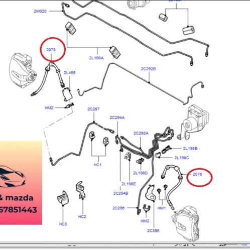 Tuy ô dầu phanh trước ford focus 2005-2012 Tuy ô dầu phanh trước ford focus 2005-2006-2007-2008-2009-2010-2011-2012-Ống dầu phanh trước focus ống dầu thắng trước ford tuy ô dầu cụm phanh trước focus 3M512078AH-3M512078AG
