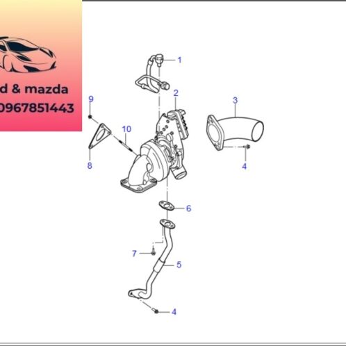Van điều khiển Turbo ford transit 2008-2009-2010-2011-2012-2013-2014-2015-2016-2017-2018-2019-2020-2021-2022-rơ le điều khiển tu bô ford transit 6C1Q6K682EN- (1)