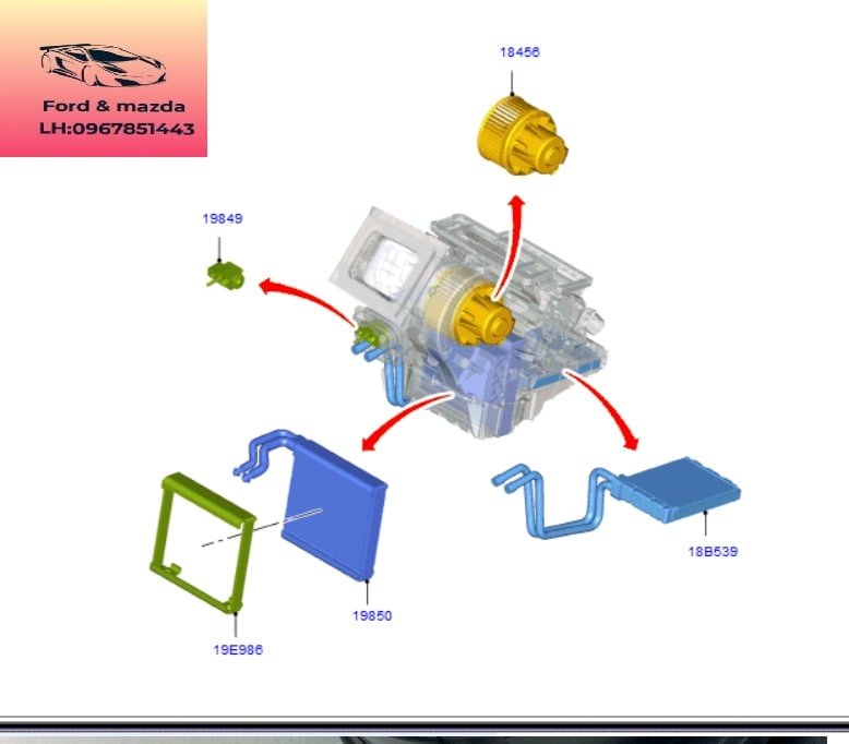 Dàn sưởi ford focus 2015-2016-2017-2018-2019-giàn sưởi điều hòa ford focus két dàn sưởi dàn lạnh ford focus dàn sưởi điều hòa focus BV6N18B539CA (2) - Copy Dàn sưởi ford focus 2015-2016-2017-2018-2019-giàn sưởi điều hòa ford focus két dàn sưởi dàn lạnh ford focus dàn sưởi điều hòa focus BV6N18B539CA