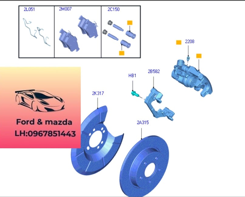 Đĩa phanh sau ford focus 2015-2016-2017-2018-2019 đĩa thắng sau ford focus đĩa má phanh sau focus BV612A315FA-BV612A315FB (1) Đĩa phanh sau ford focus 2015-2016-2017-2018-2019 đĩa thắng sau ford focus đĩa má phanh sau focus BV612A315FA-BV612A315FB